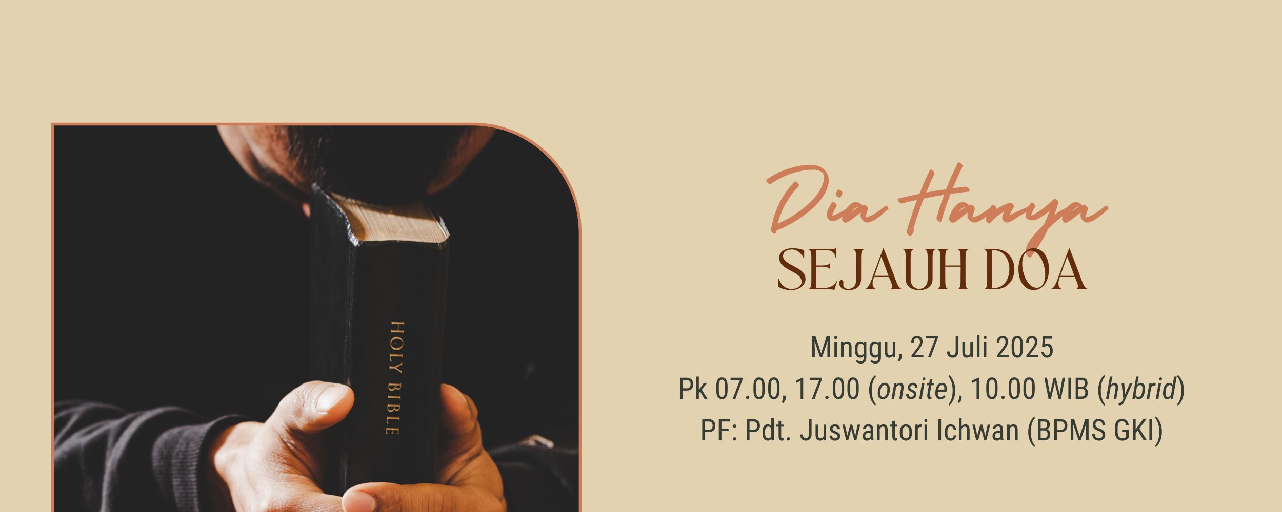 Dia Hanya Sejauh Doa