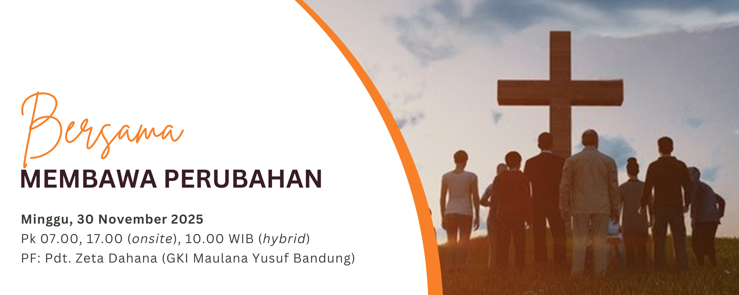 Banner Bersama Membawa Perubahan