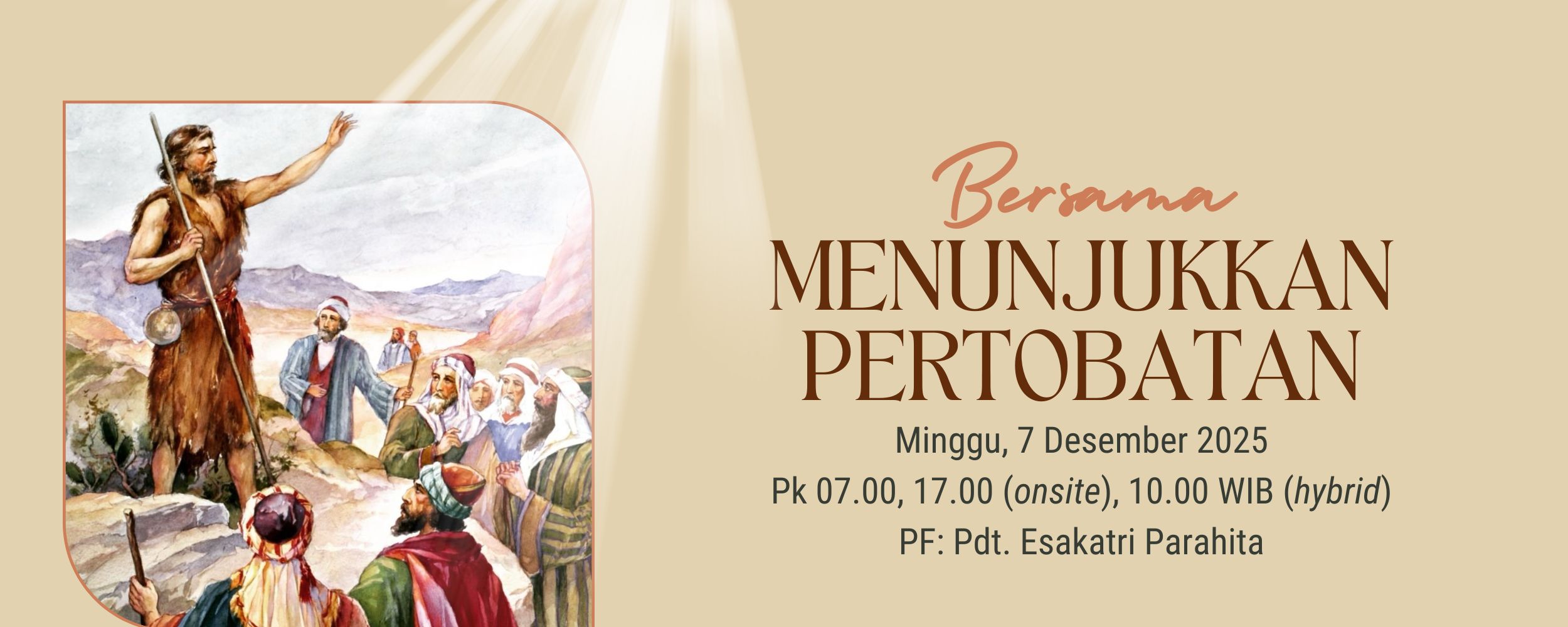 Bersama Menunjukkan Pertobatan