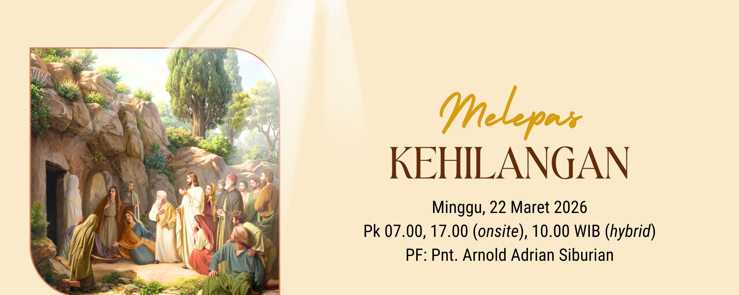 Banner Melepas Kehilangan