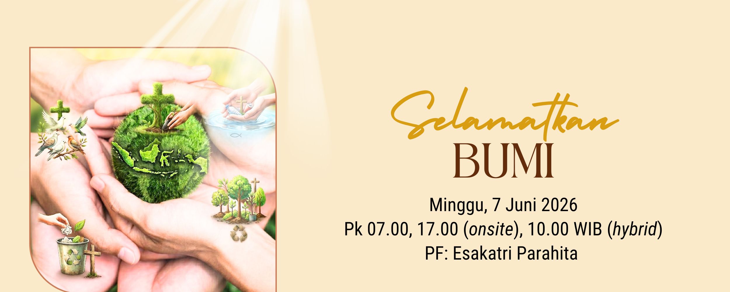 Banner Selamatkan Bumi