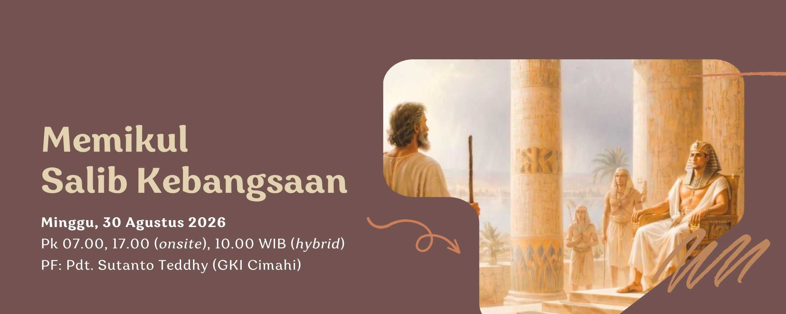 Banner Memikul Salib Kebangsaan